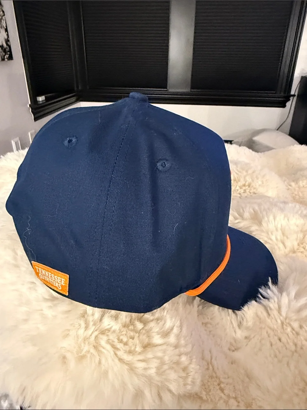 TN Navy and Orange Unisex 5 Panel Trucker Hat